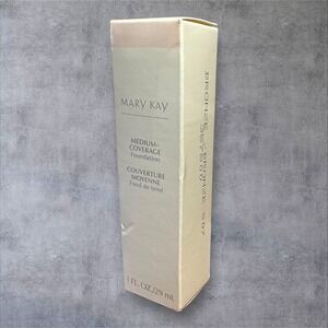 Mary Kay New Discontinued Grey Cap Medium Coverage Foundation Bronze 507 357800